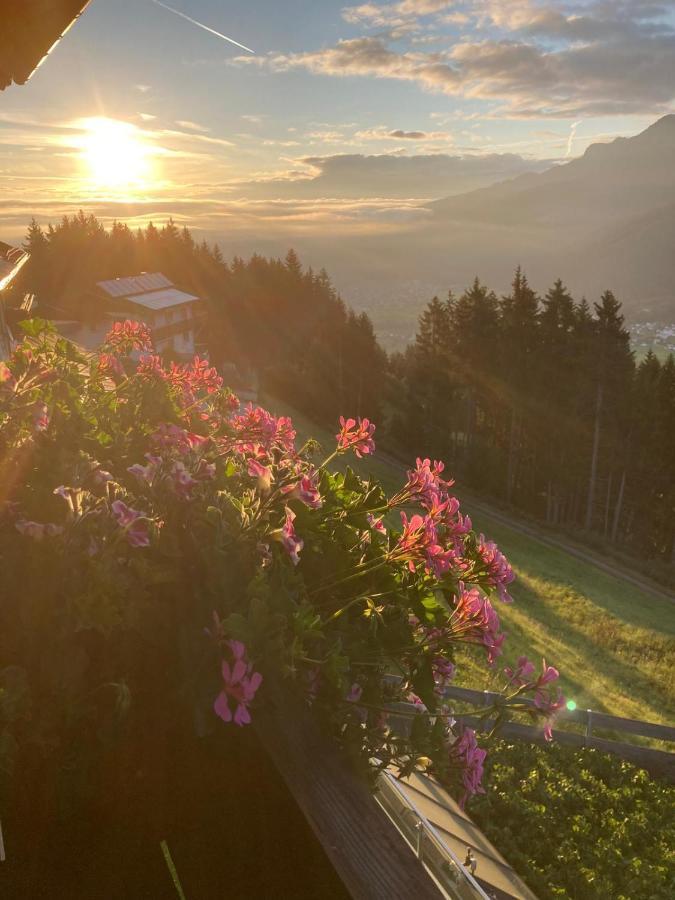 Koflers Ferienwohnungen Oberperfuss Buitenkant foto