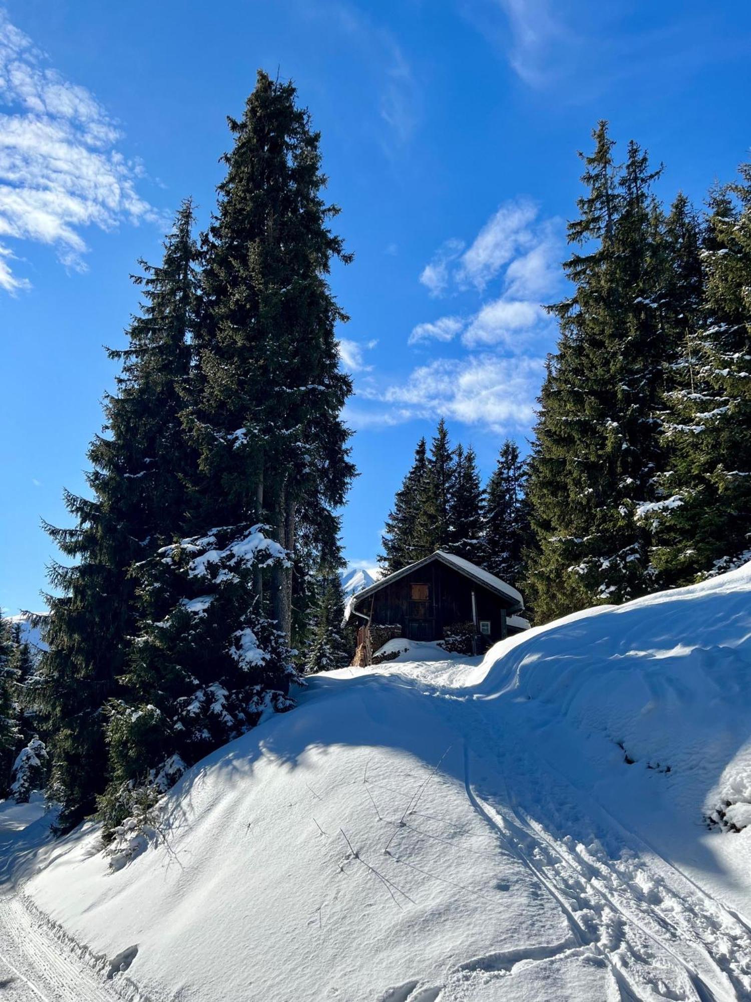 Koflers Ferienwohnungen Oberperfuss Buitenkant foto